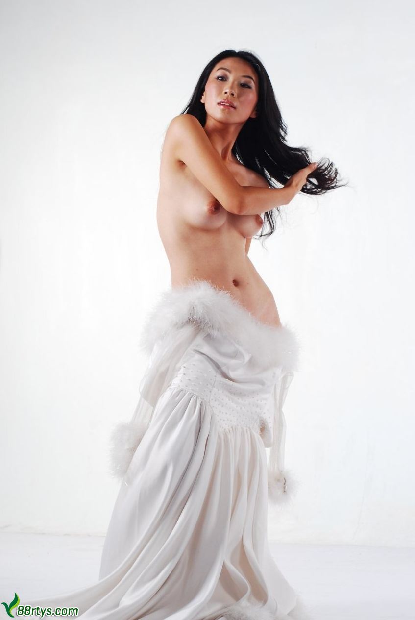 国模金灵人体艺术-赤裸新娘